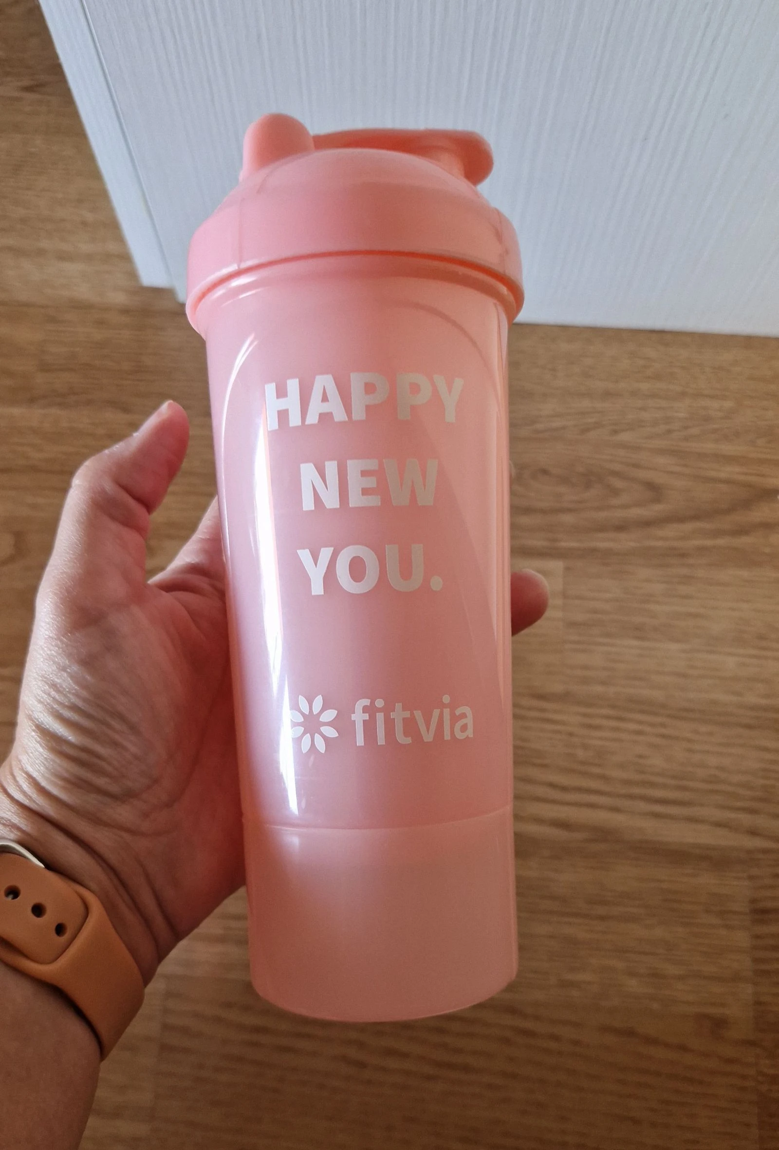 Shaker Fitvia pink "Happy New You" – New with tags ¡Never used! – photo 4
